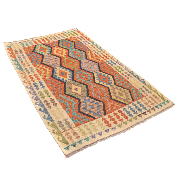 Vegetable Kilim 3'9" x 6'2" - No. AL88204