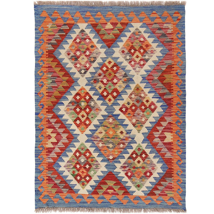 Vegetable Kilim 3'3" x 4'6" - No. AL91647