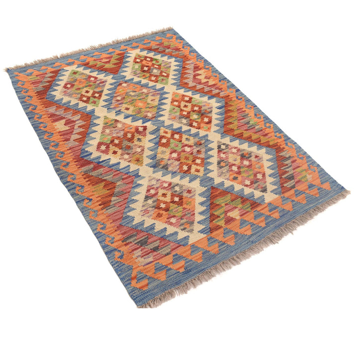 Vegetable Kilim 3'3" x 4'6" - No. AL91647