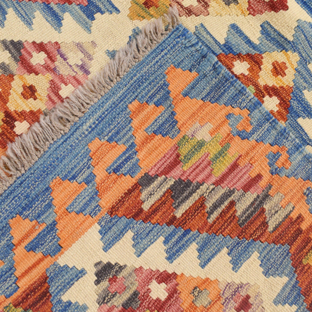 Vegetable Kilim 3'3" x 4'6" - No. AL91647