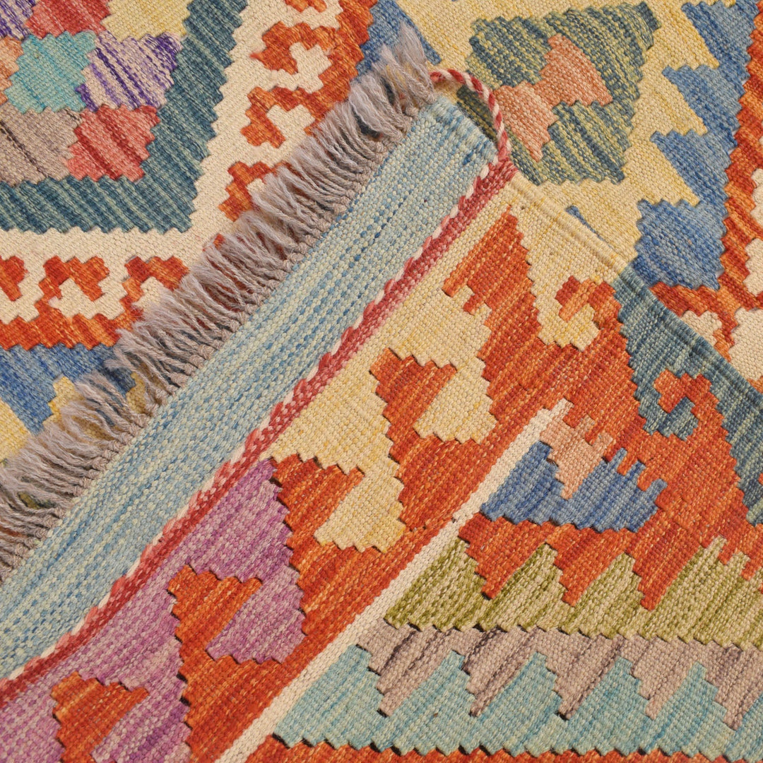 Vegetable Kilim 3'3" x 4'8" - No. AL33227