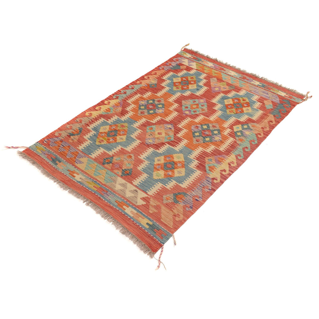 Vegetable Kilim 3'3" x 4'9" - No. AL99671