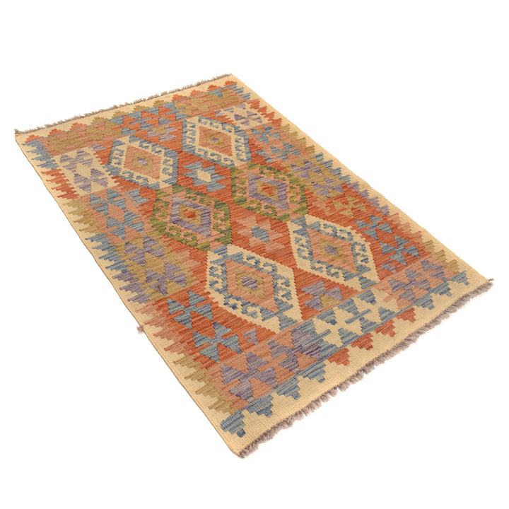 Vegetable Kilim 3' 2" x 4' 9" - No. AL70964