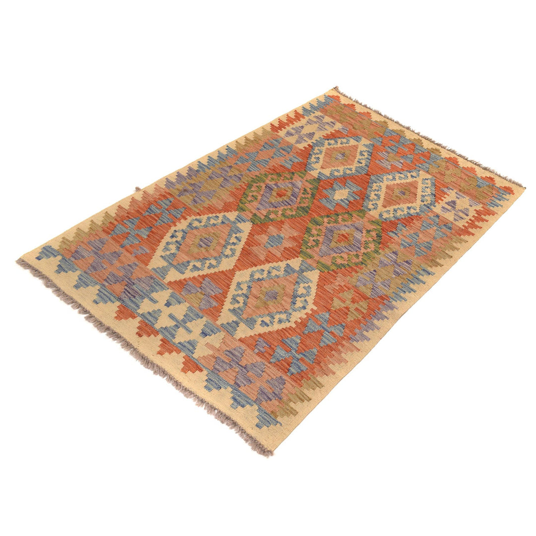Vegetable Kilim 3' 2" x 4' 9" - No. AL70964
