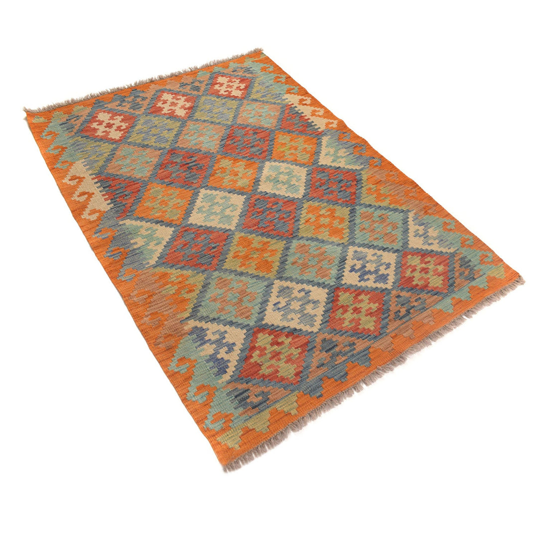 Vegetable Kilim 3' 4" x 4' 8" - No. AL11844
