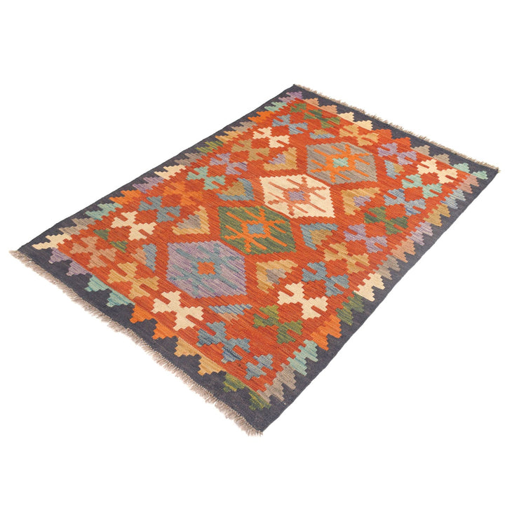 Vegetable Kilim 3'3" x 4'7" - No. AL86023