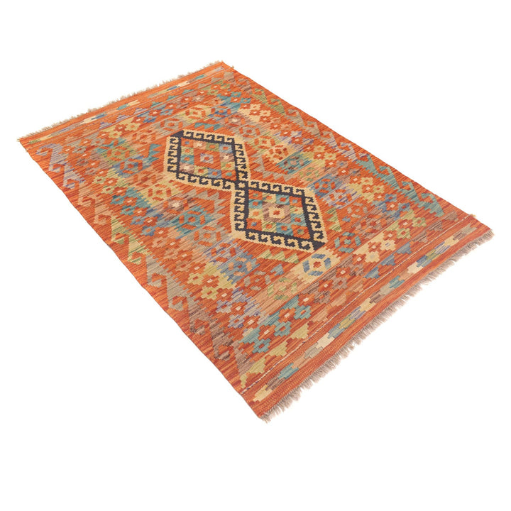 Vegetable Kilim 3'3" x 4'9" - No. AL90336