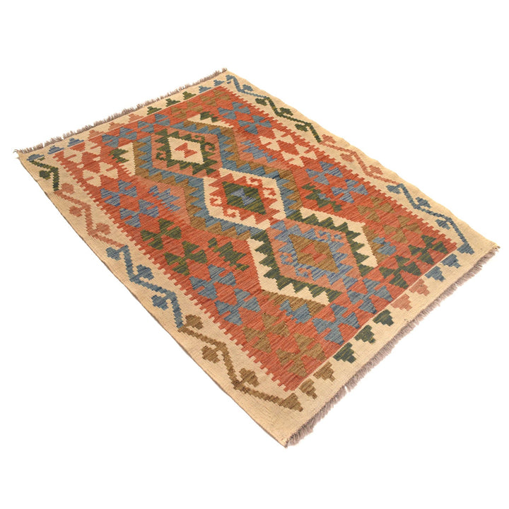 Vegetable Kilim 3'4" x 4'6" - No. AL92936