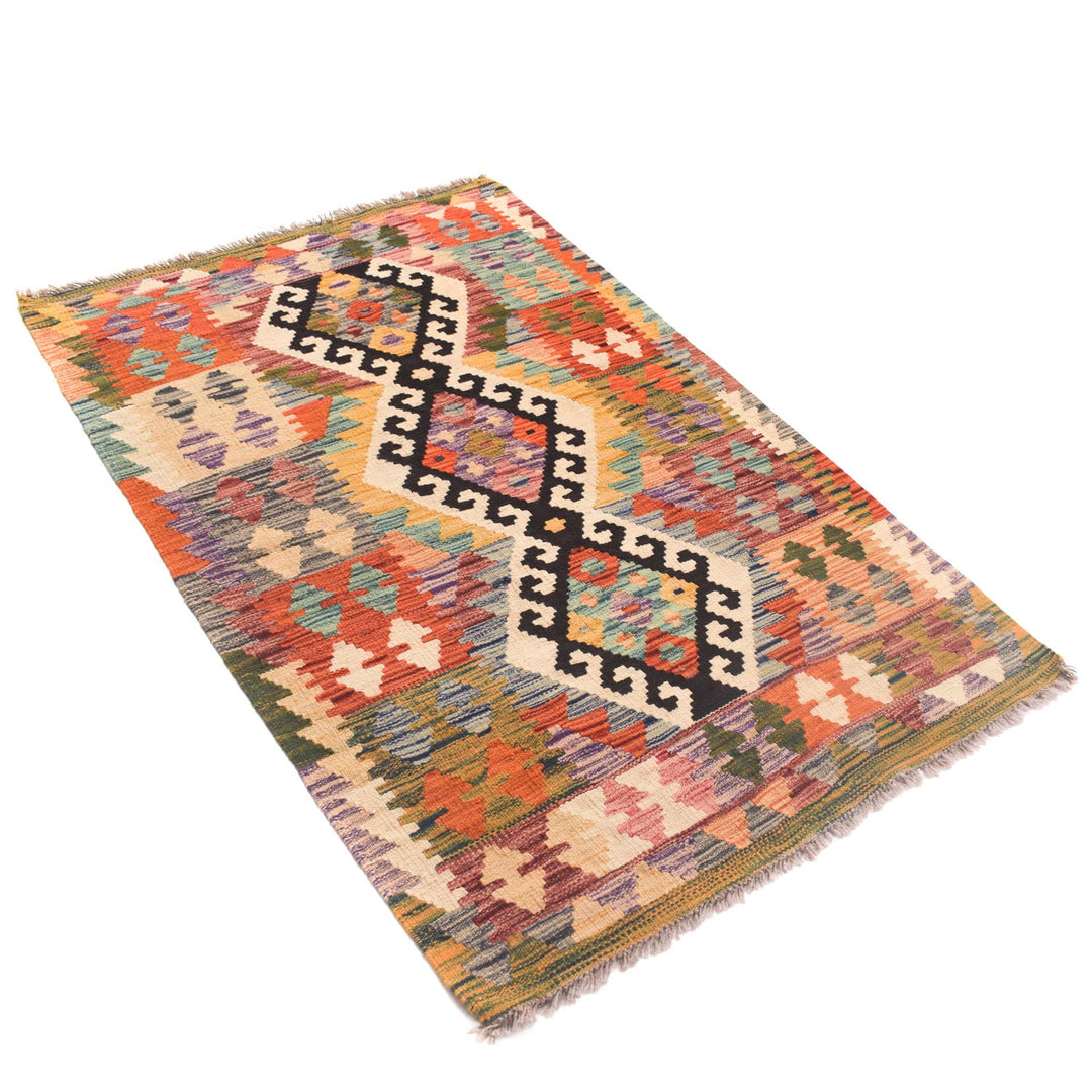 Vegetable Kilim 3' 3" x 5' 2" - No. AL90848