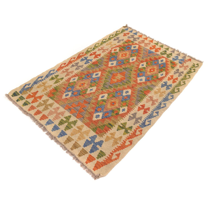 Vegetable Kilim 3' 2" x 4' 9" - No. AL96971