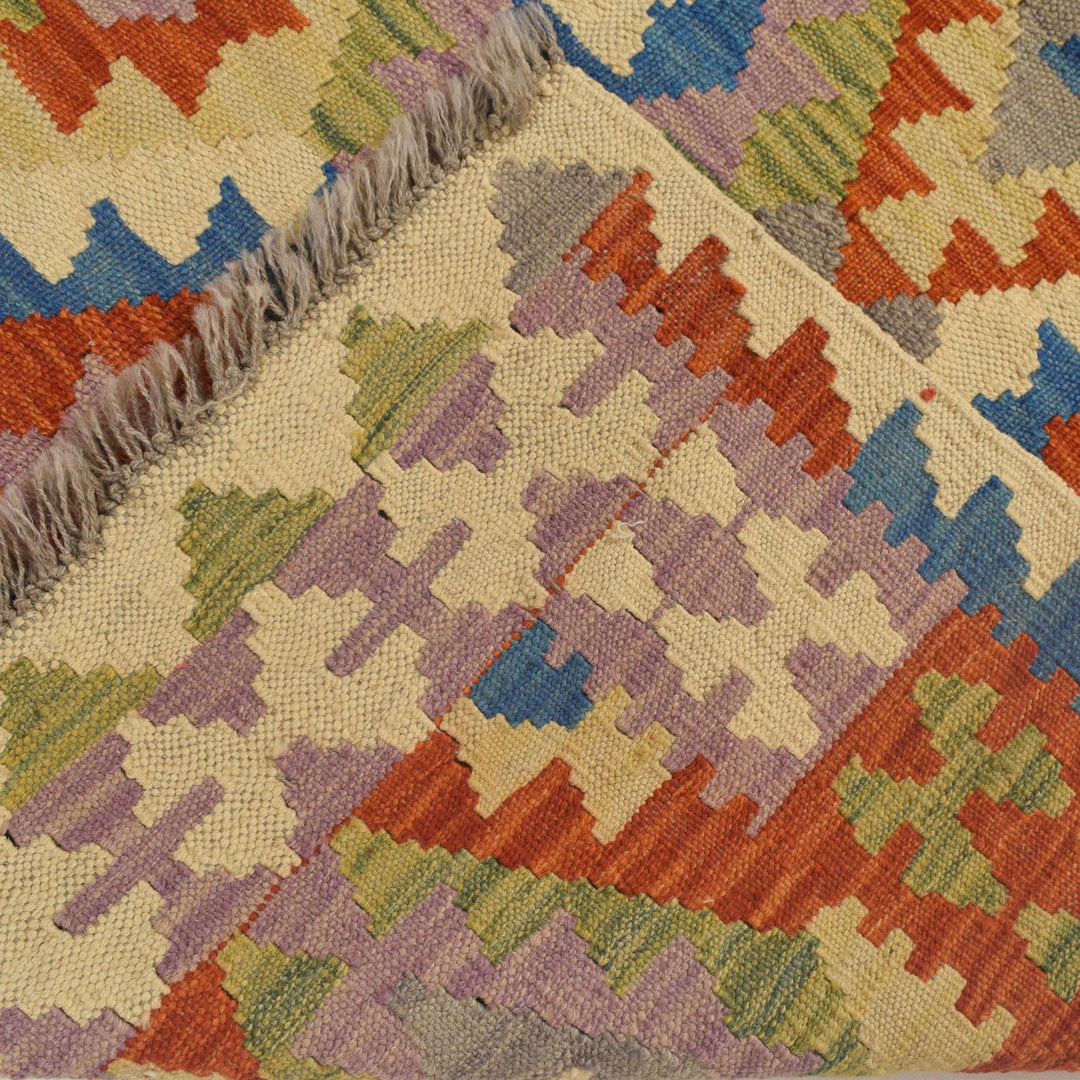 Vegetable Kilim 3'2" x 4'9" - No. AL17641