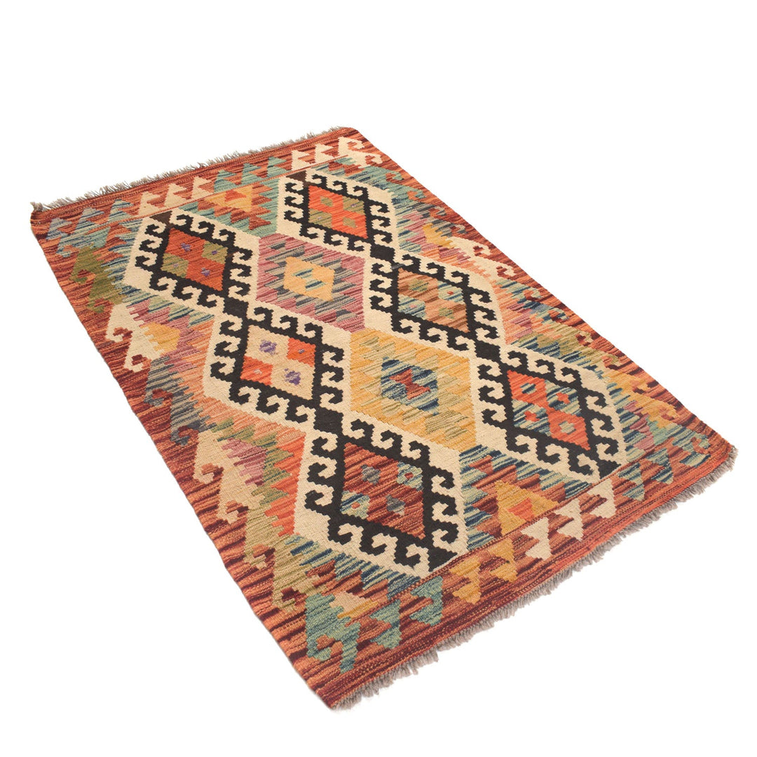Vegetable Kilim 3'3" x 4'9" - No. AL78483
