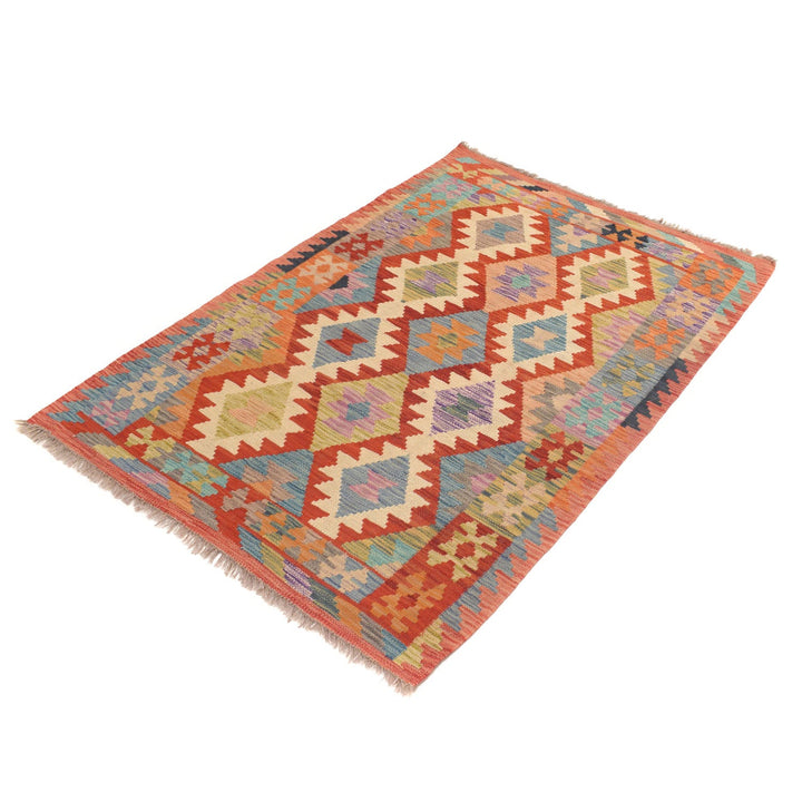 Vegetable Kilim 3' 3" x 4' 7" - No. AL35925