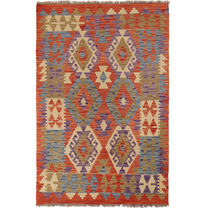 Vegetable Kilim 3' " x 4' 7" - No. AL74969