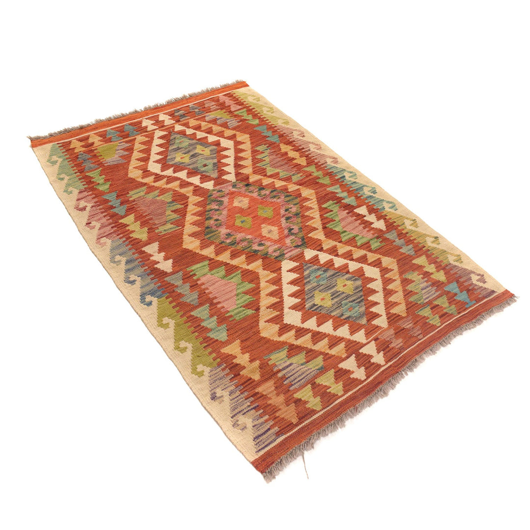 Vegetable Kilim 3'1" x 4'9" - No. AL41226