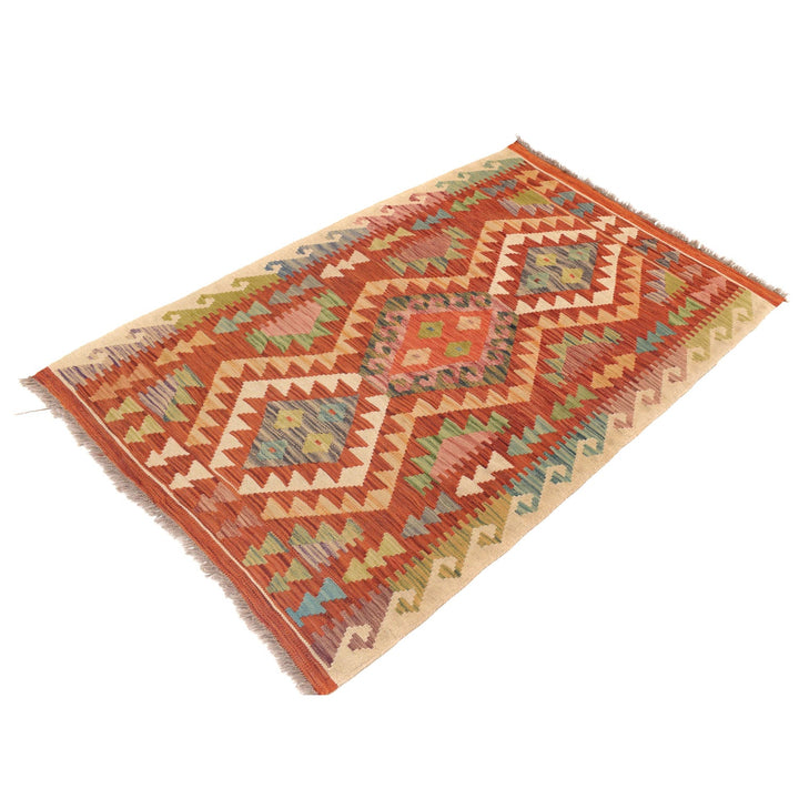 Vegetable Kilim 3'1" x 4'9" - No. AL41226