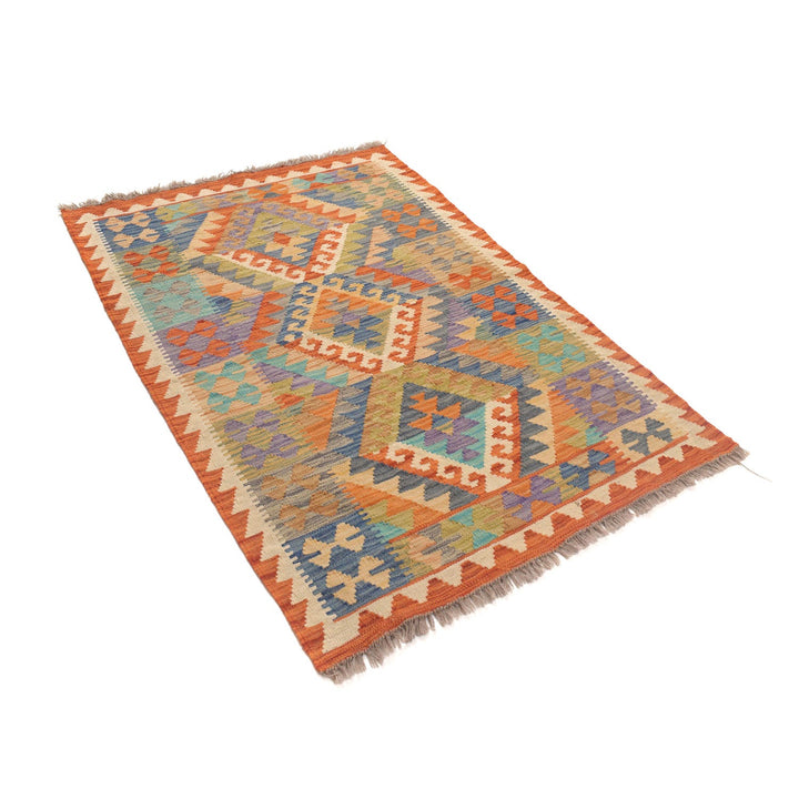 Vegetable Kilim 3' 3" x 4' 9" - No. AL83983