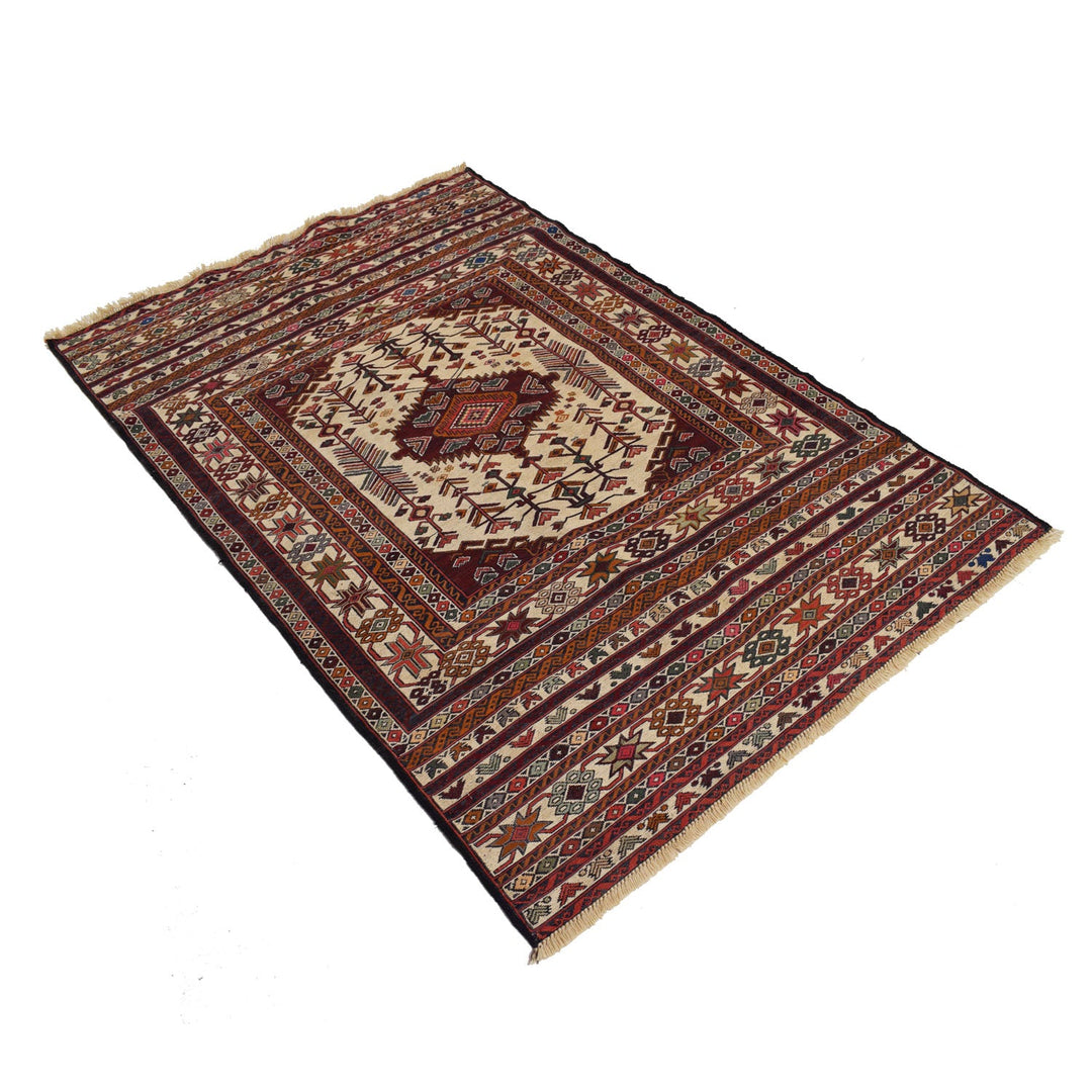 Maliki Kilim 4' 3" x 6' 2" - No. AL65409