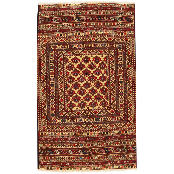 Maliki Kilim 4' 0" x 6' 1" - No. AL73812