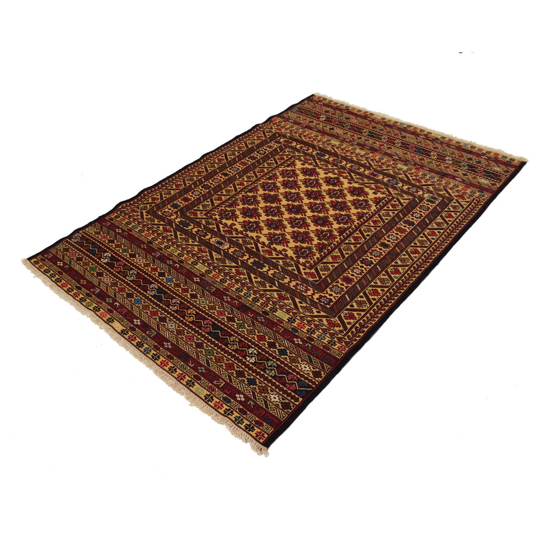 Maliki Kilim 4' 0" x 6' 1" - No. AL73812