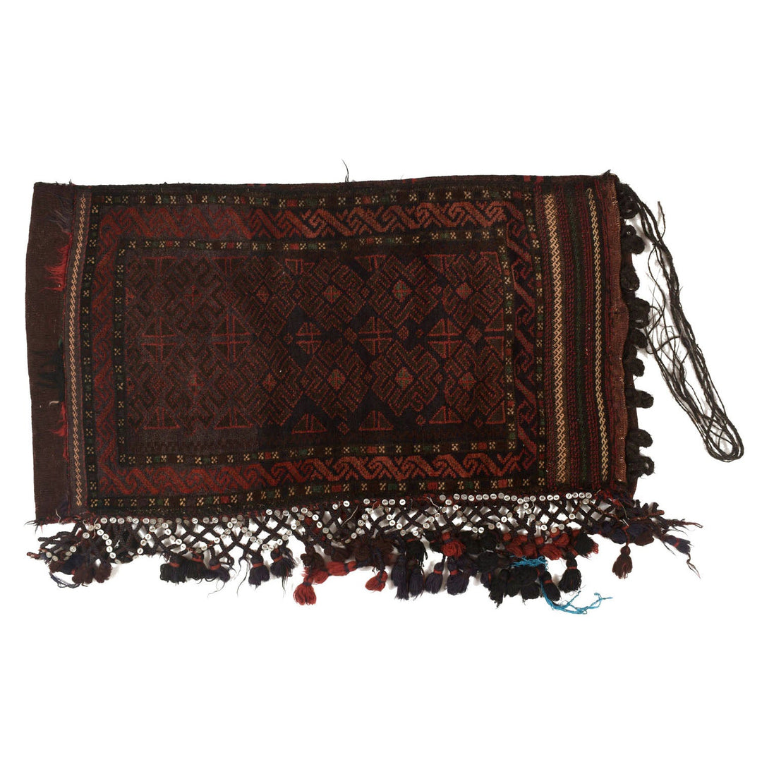 Afghan Balisht Rug 1'9" x 3'5" Hand-Knotted