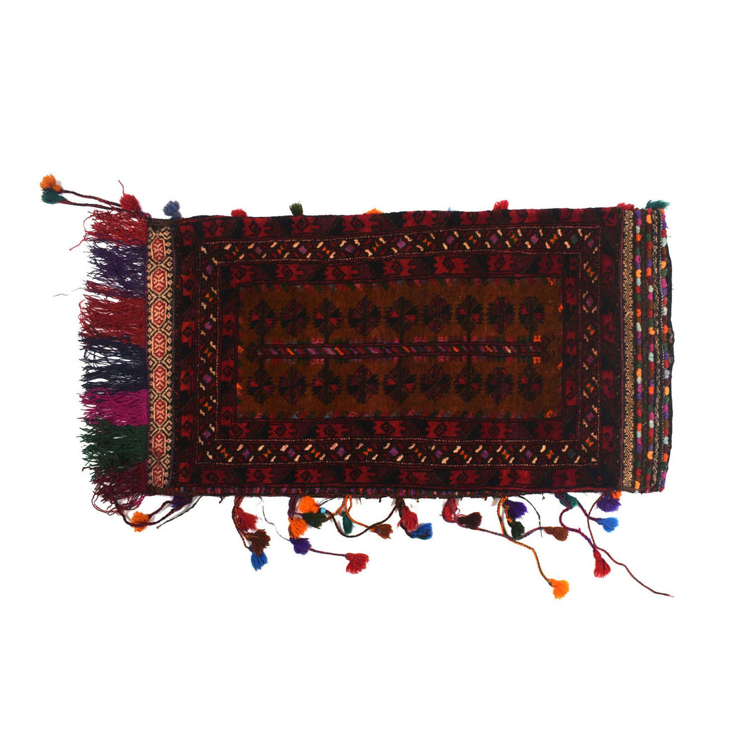 Afghan Balisht Rug 1'8" x 3'3" Hand-Knotted