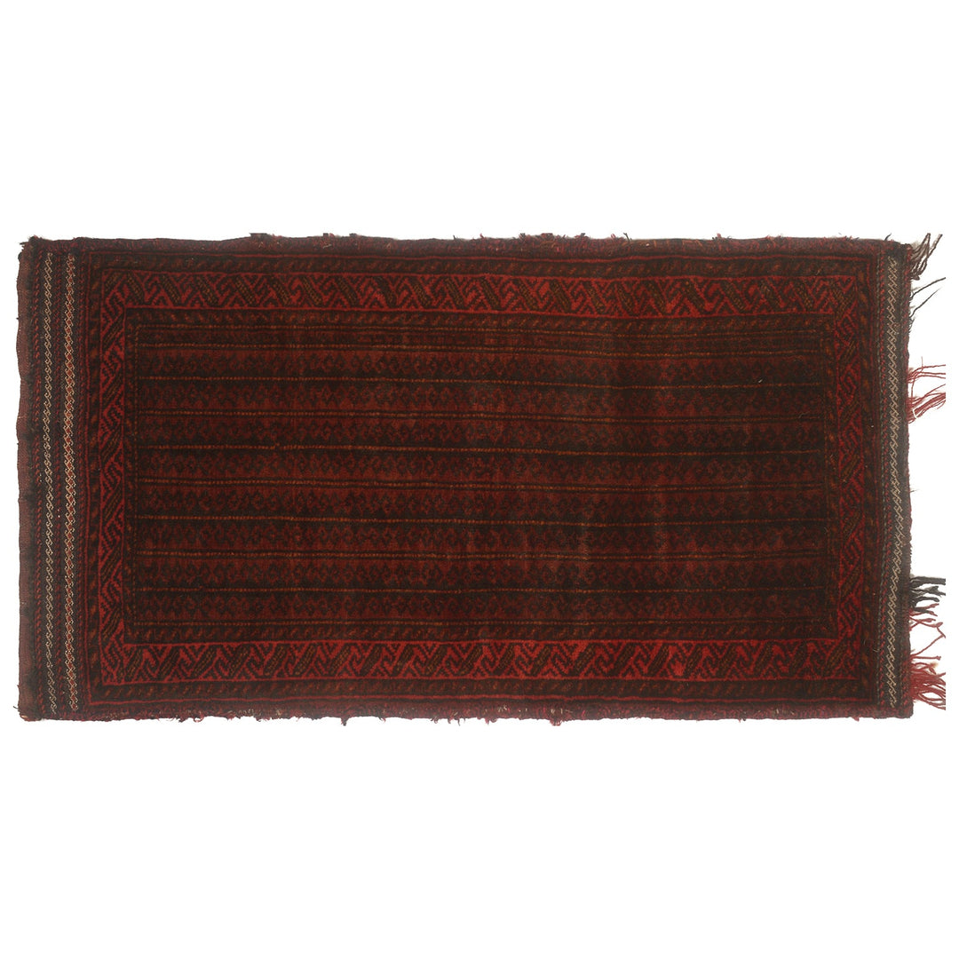 Afghan Balisht Rug 1'9" x 3'5" Hand-Knotted