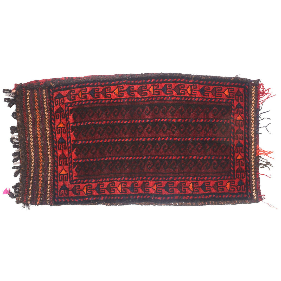 Afghan Balisht Rug 1'7" x 3'3" Hand-Knotted
