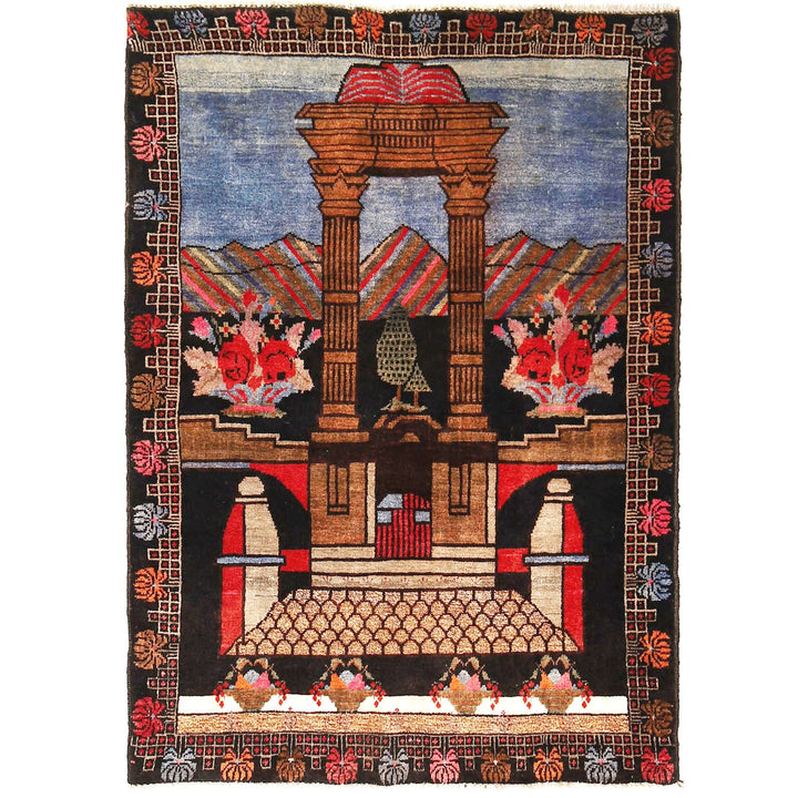 Pictorial Rug 3'3" x 4'6" - No. AL87267
