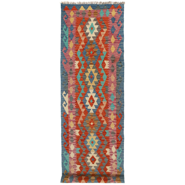 Vegetable Kilim 2' 7" x 9' 8" - No. AL27197