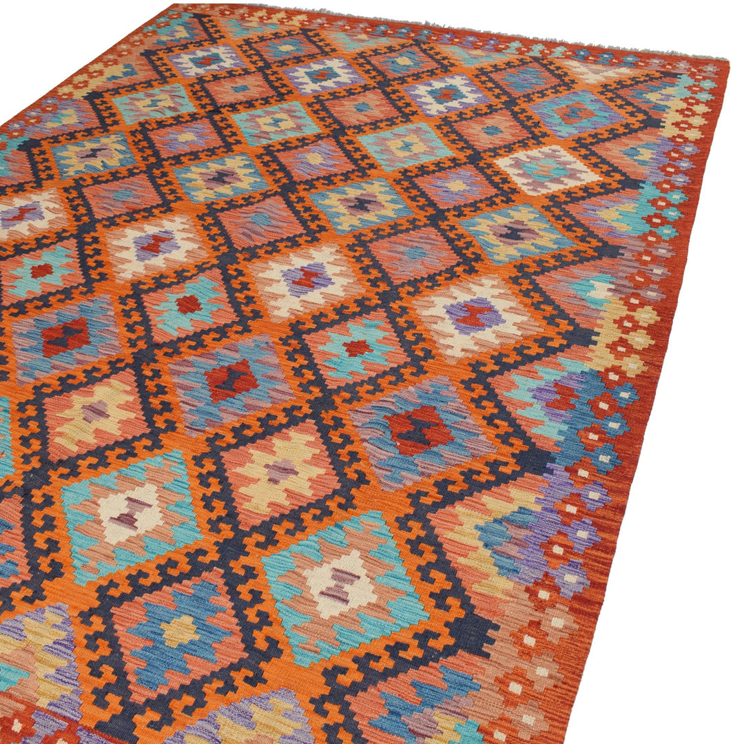 Vegetable Kilim 6'7" x 9'5" - No. AL47575