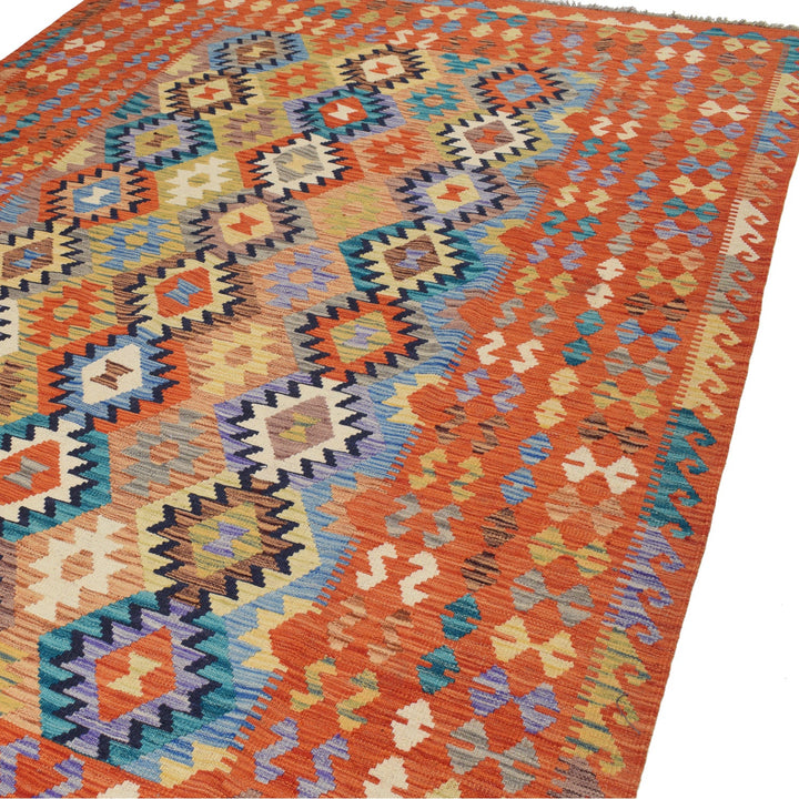 Vegetable Kilim 6'7" x 9'6" - No. AL83976