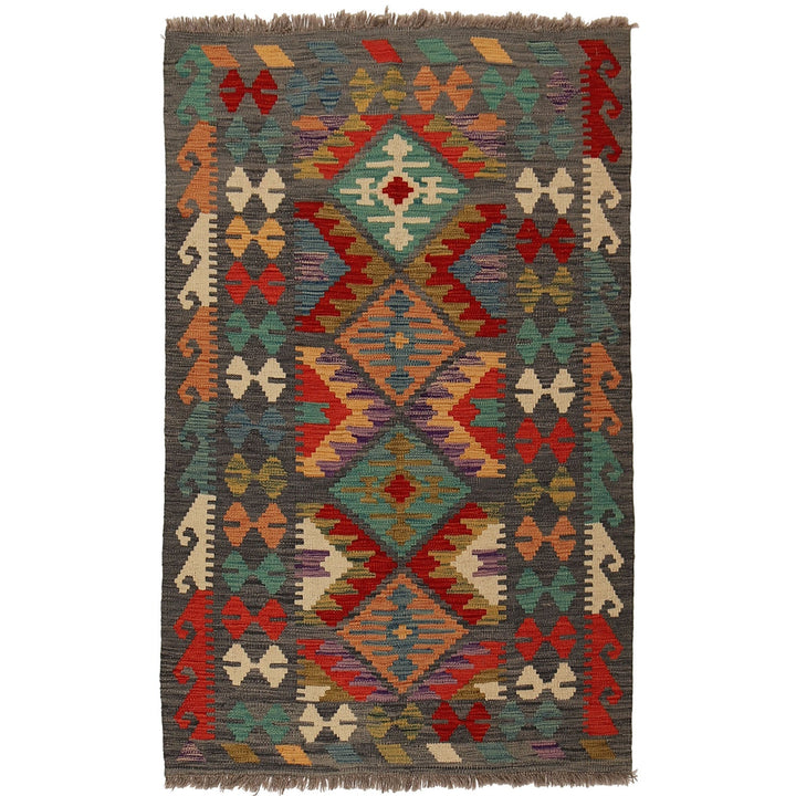 Vegetable Kilim 3' 3" x 5' 0" - No. AL76154