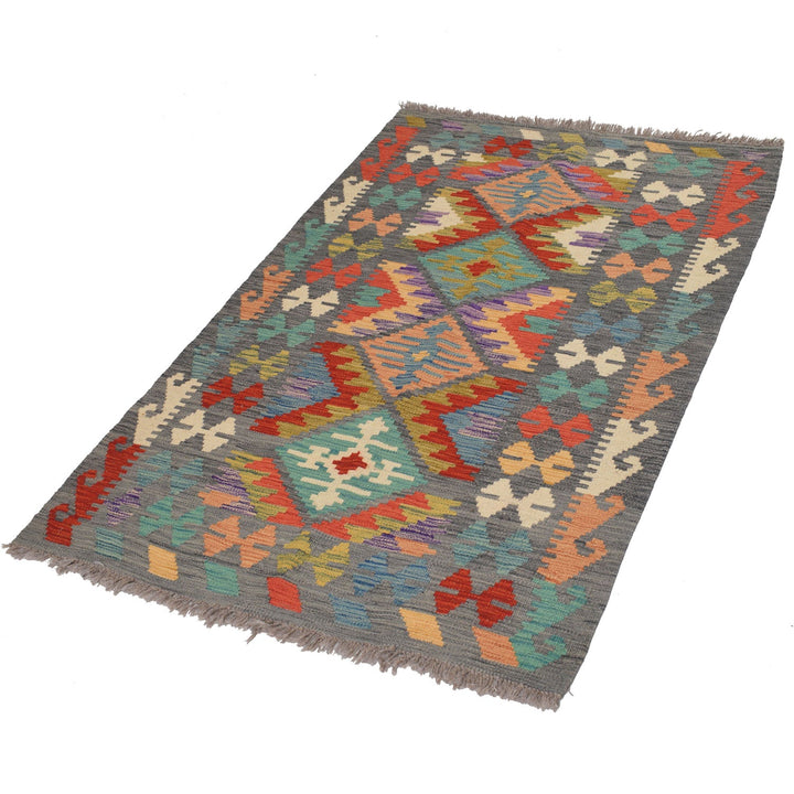 Vegetable Kilim 3' 3" x 5' 0" - No. AL76154