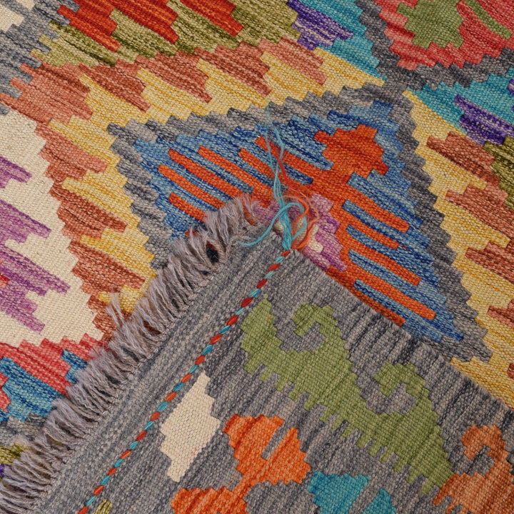 Vegetable Kilim 3' 3" x 5' 0" - No. AL30217