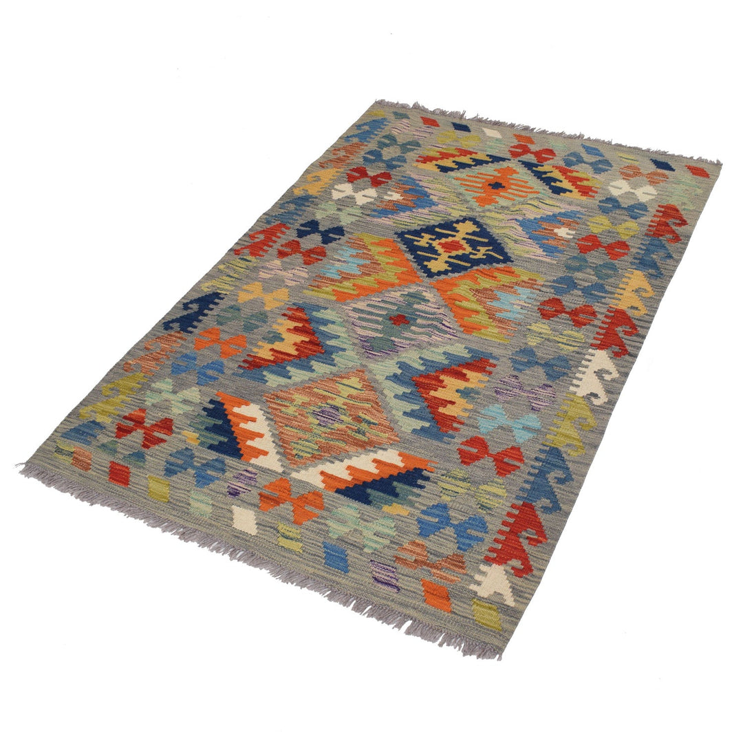 Vegetable Kilim 3' 2" x 4' 8" - No. AL52295