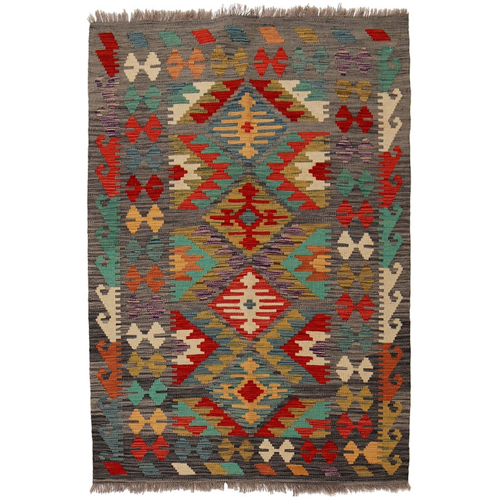 Vegetable Kilim 3' 3" x 4' 8" - No. AL65252