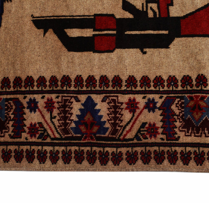 Baluchi Rug 6'5" x 8'9" - No. AL79681