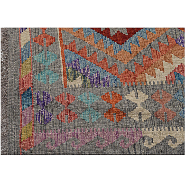 Vegetable Kilim 4'7" x 6'4" - No. AL54533