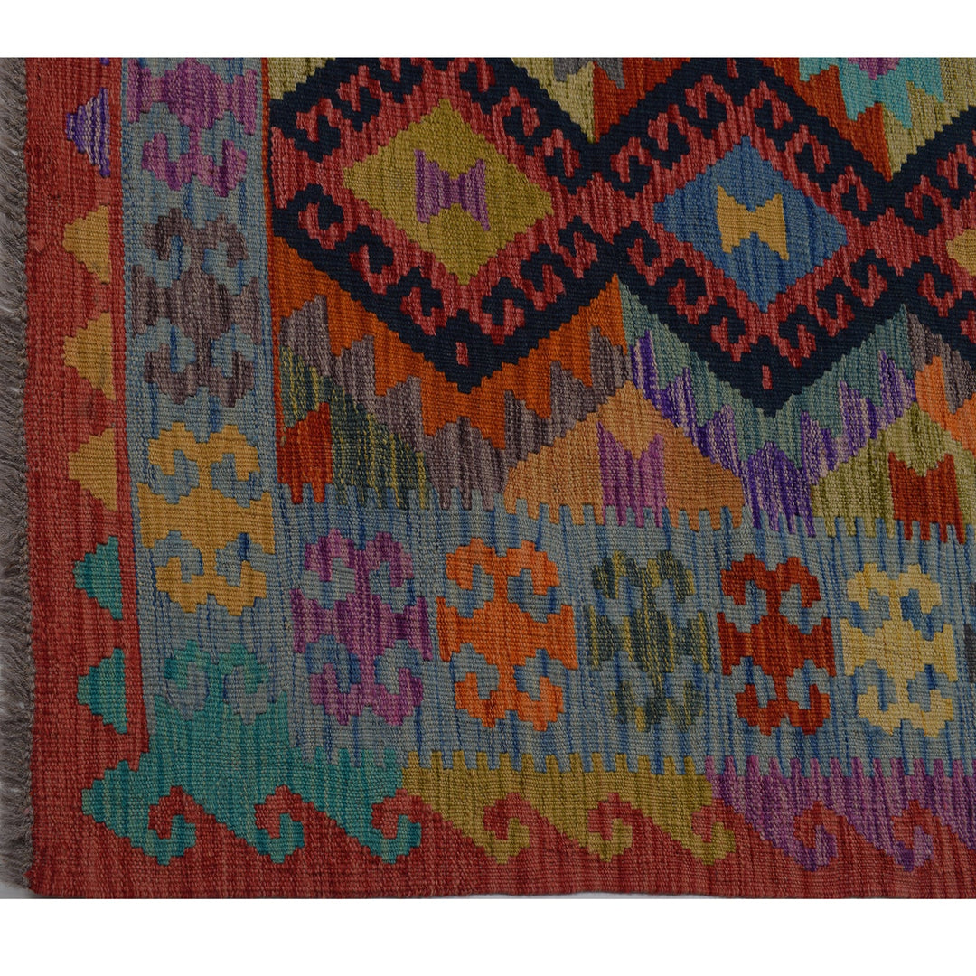 Vegetable Kilim 4'8" x 6'4" - No. AL91682