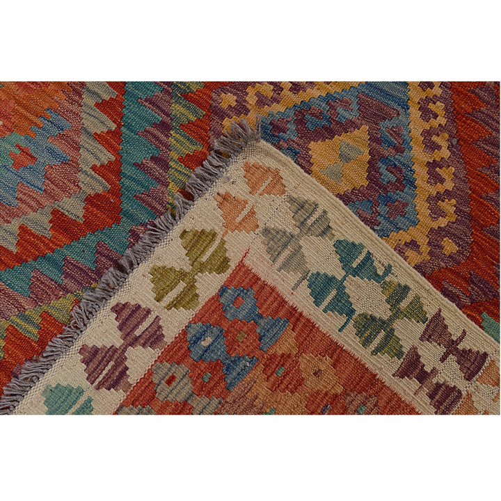 Vegetable Kilim 3'6" x 5'" - No. AL31491