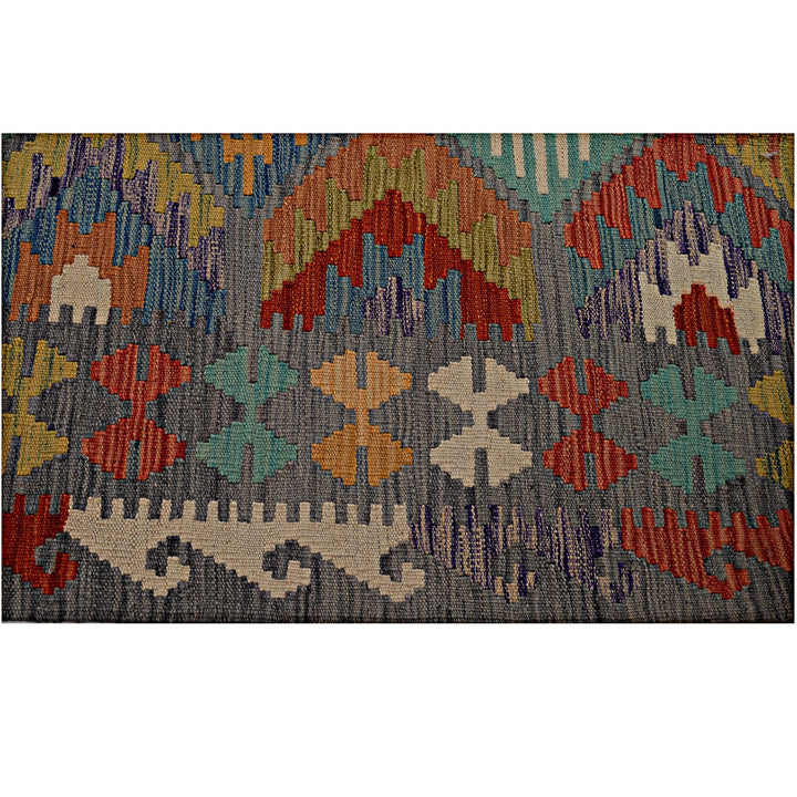 Vegetable Kilim 3' 4" x 4' 7" - No. AL37865