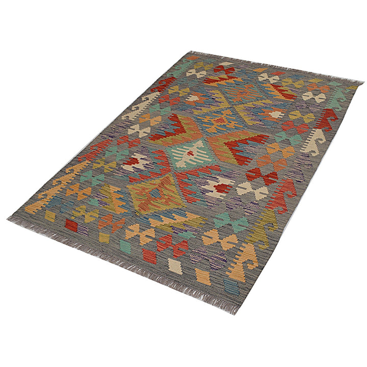 Vegetable Kilim 3'4" x 4'7" - No. AL87605