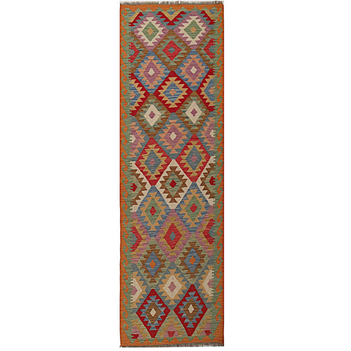 Vegetable Kilim 2'7" x 9'6" - No. AL38534