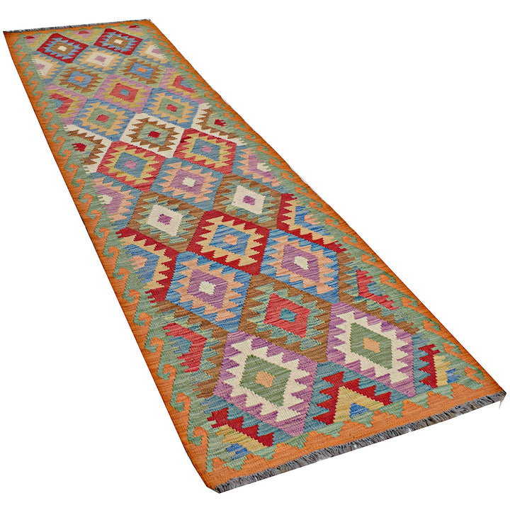 Vegetable Kilim 2'7" x 9'6" - No. AL38534