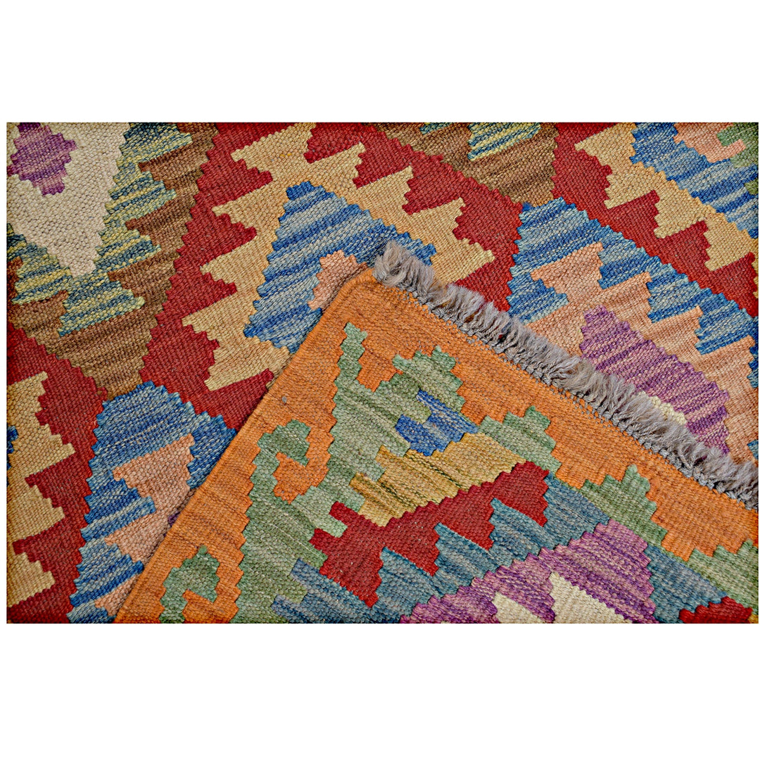 Vegetable Kilim 2'7" x 9'6" - No. AL38534