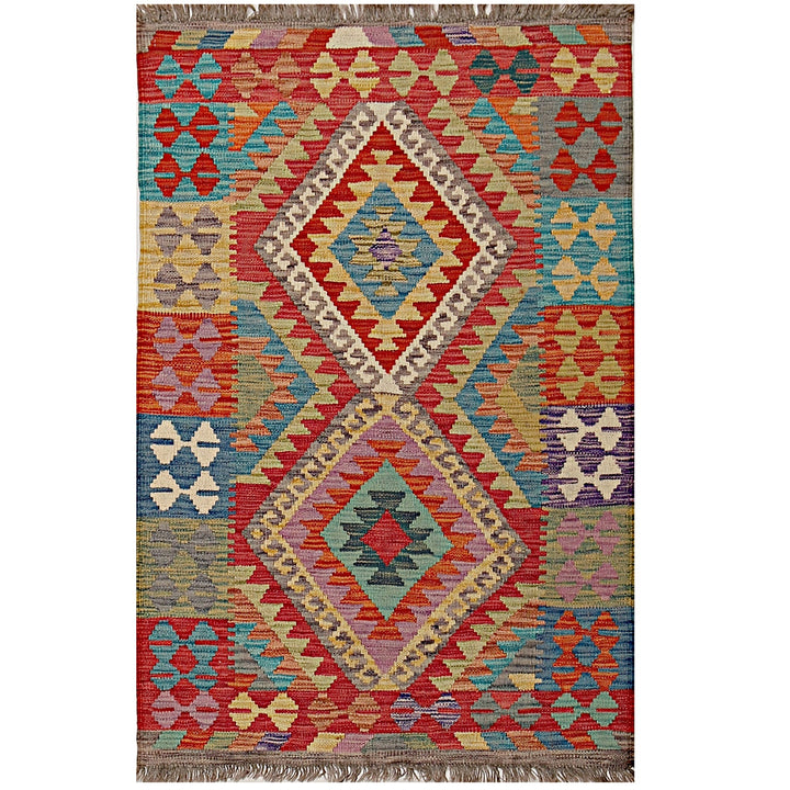 Vegetable Kilim 2'7" x 4'1" - No. AL13718
