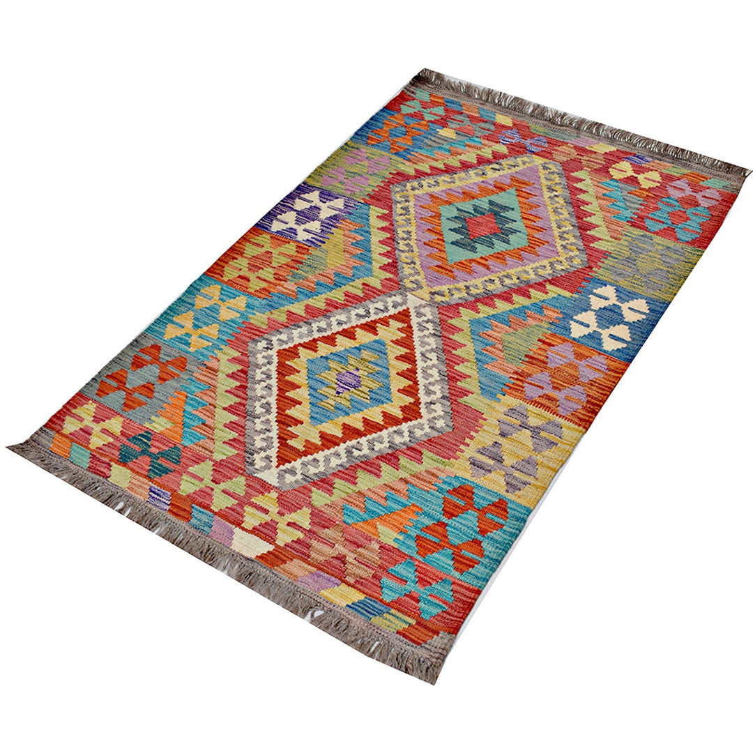 Vegetable Kilim 2'7" x 4'1" - No. AL13718