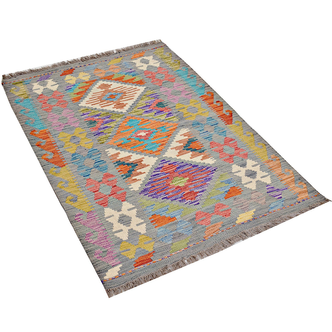 Vegetable Kilim 2' 8" x 4' 1" - No. AL69181