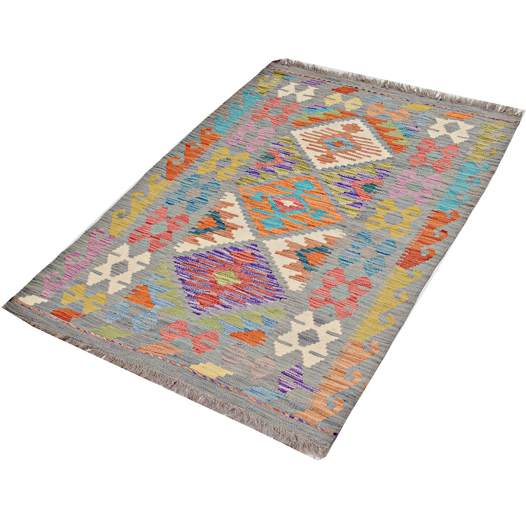 Vegetable Kilim 2' 8" x 4' 1" - No. AL69181